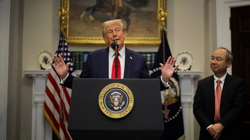 President Trump Unveils $500 Billion AI